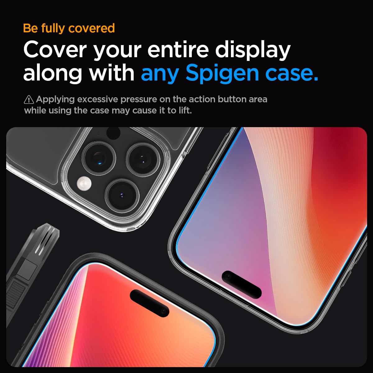 Amazon.co.jp: Spigen iPhone 16 Pro Max ガラスフィルム 反射防止